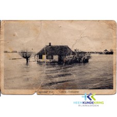 Ansicht Lobith hoogwater 1920 `t Polleke Coll. H.Meijer (7)